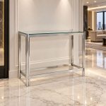 Silver Glass Console Clearance - Image 2