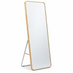 Floostanding Mirror Beige