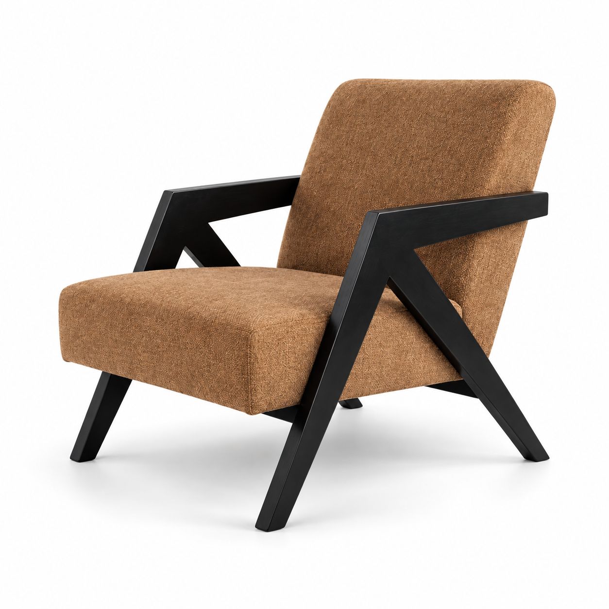 MFHB+B-2 Hudson Arm Chair, Solid Wood Frame - Image 1