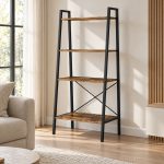4 Tier Shelf For Home Or Office - Brown - Image 2