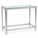 Silver Glass Console Clearance