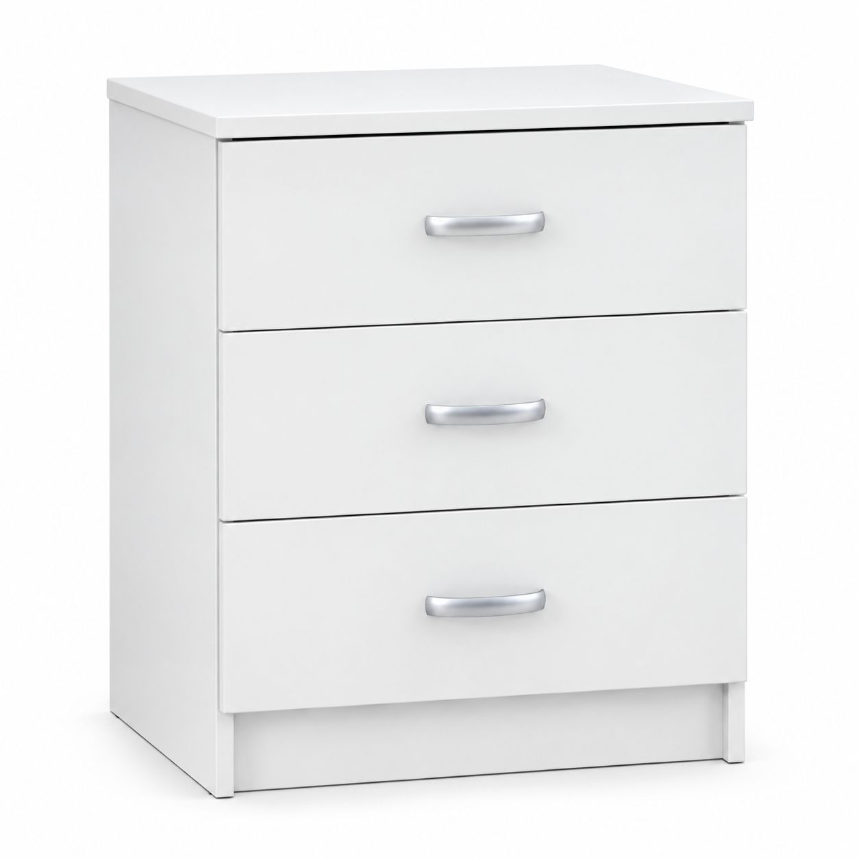 MF233WHT Simple 3 Drawer Pedestal - Image 1