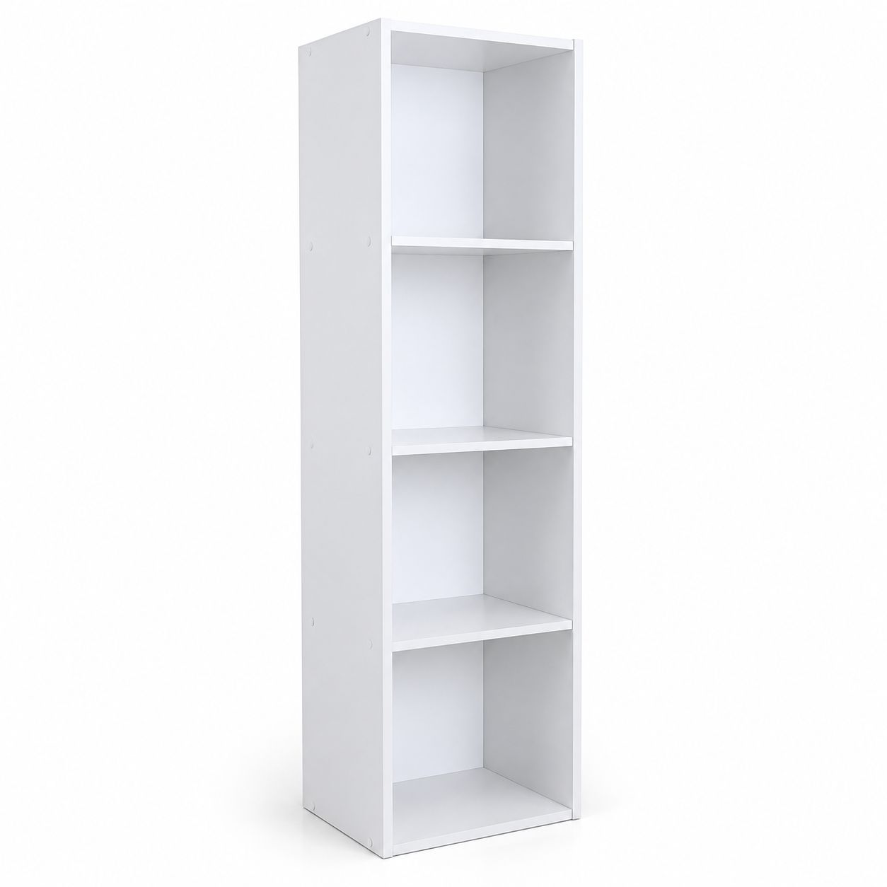 MF4TSWHT 4 TIER BOOKSHELF - Image 1
