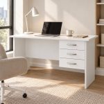 Work Desk With 3 Drawers - Image 3
