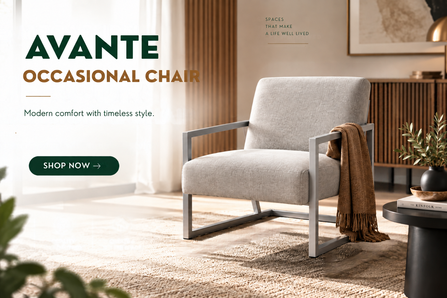 Avante Occasional Chair_ Modern Comfort